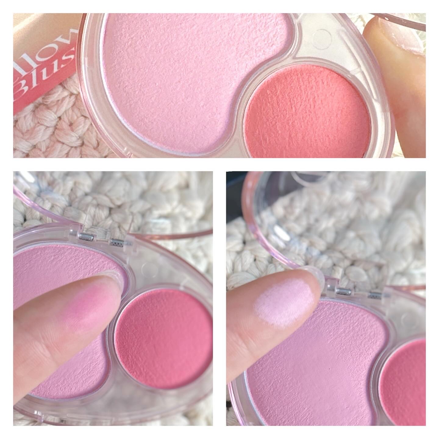 デュアルチークメロウ/fwee/ジェル・クリームチークを使ったクチコミ（3枚目）