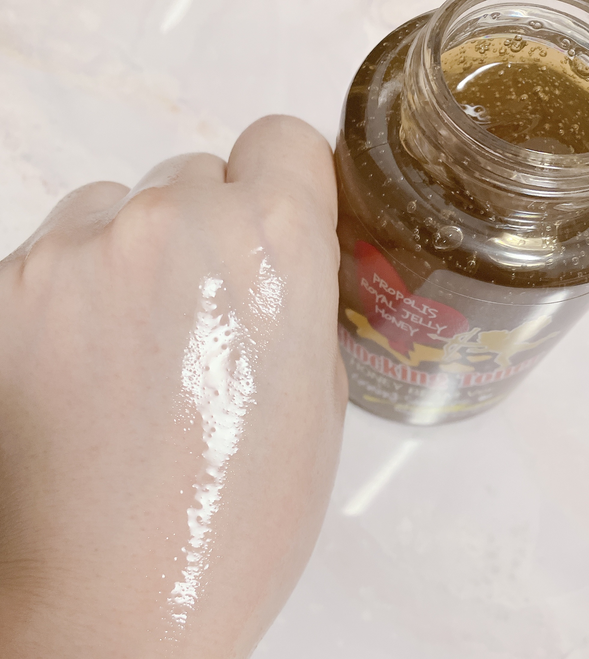 ShockkingToner HONEY BEAM Ver./Label Young/オールインワン化粧品を使ったクチコミ（2枚目）