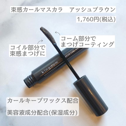 キングダム 束感カールマスカラ/キングダム/マスカラを使ったクチコミ(2枚目)