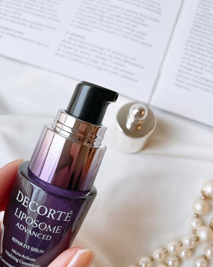 リポソーム アドバンスト リペアアイセラム/DECORTÉ/アイケア・アイクリームを使ったクチコミ(3枚目)