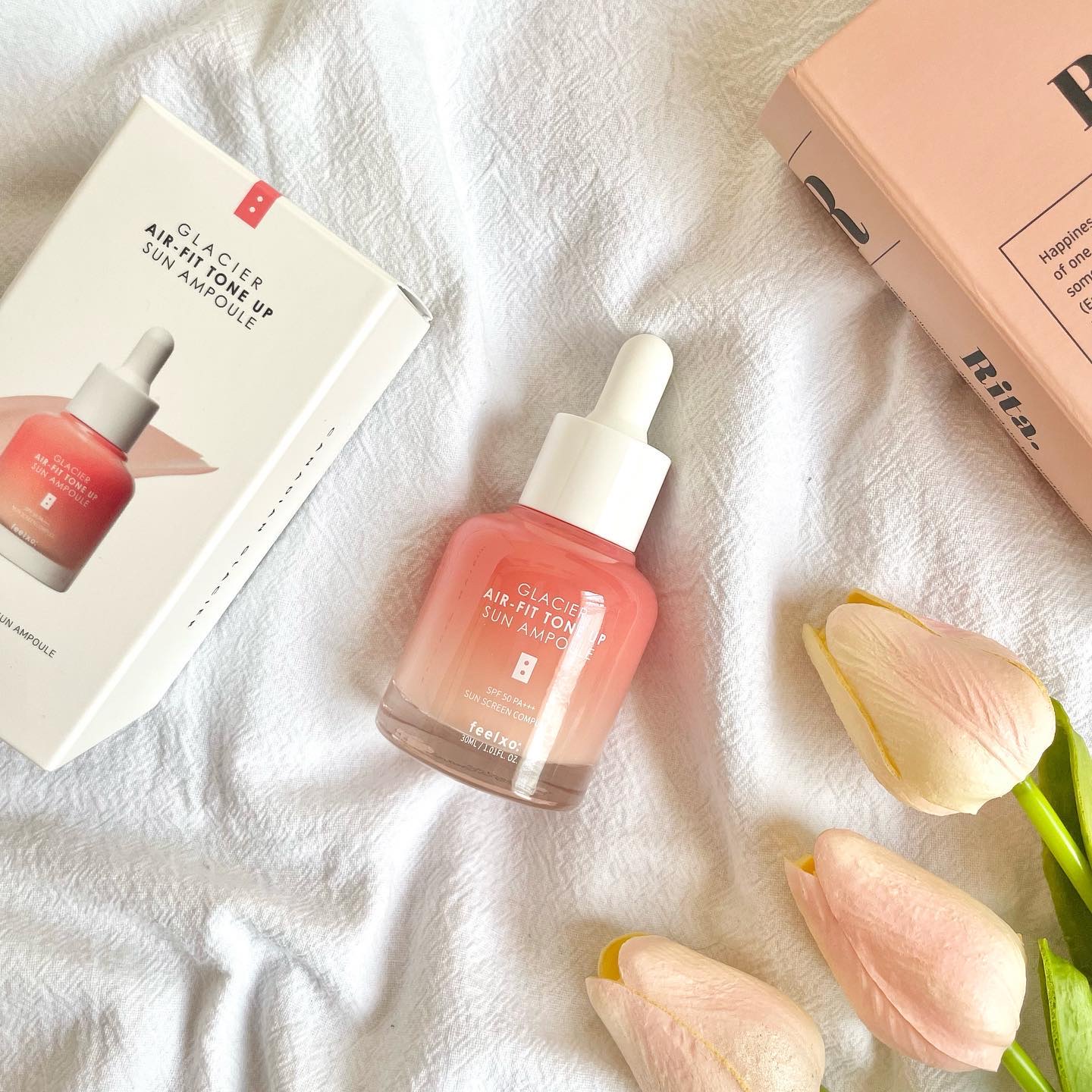 ピルソ グラシアエアフィットトーンアップサンアンプル SPF50 PA+++/feelxo/化粧下地を使ったクチコミ（2枚目）