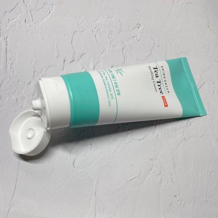 ティーツリーシカスージングクリーム/BRING GREEN/フェイスクリームを使ったクチコミ(4枚目)