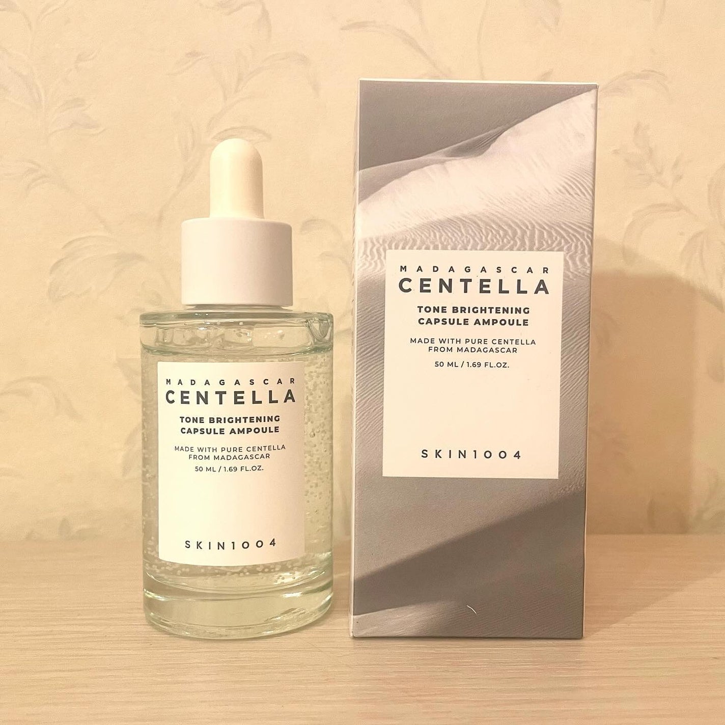 トーンブライトニング カプセルアンプル/SKIN1004/美容液を使ったクチコミ(1枚目)