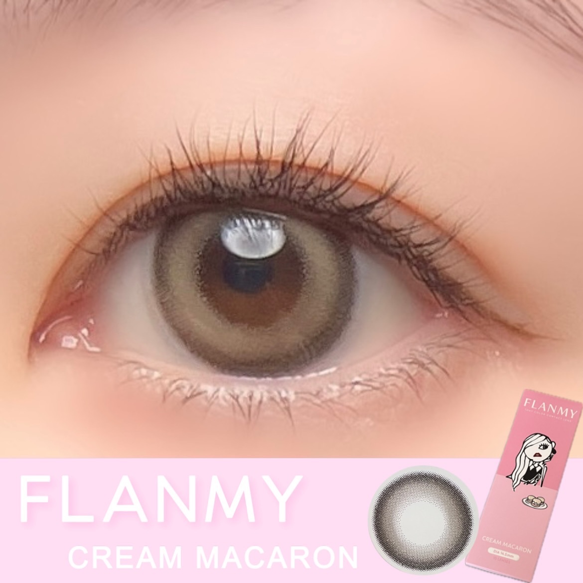 FLANMY 1day/FLANMY/ワンデー（１DAY）カラコンを使ったクチコミ（1枚目）