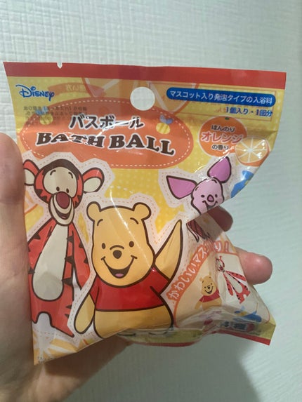 バスボール くまのプーさん/モリトク/炭酸系入浴剤を使ったクチコミ(2枚目)