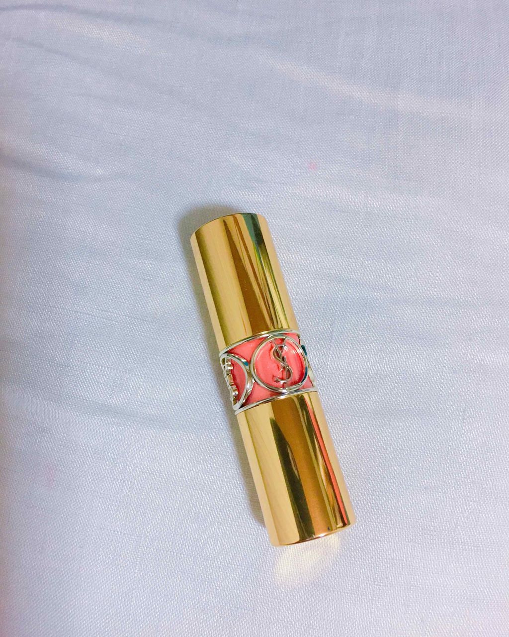 ルージュ ヴォリュプテ シャイン/YVES SAINT LAURENT BEAUTE/口紅を使ったクチコミ（1枚目）