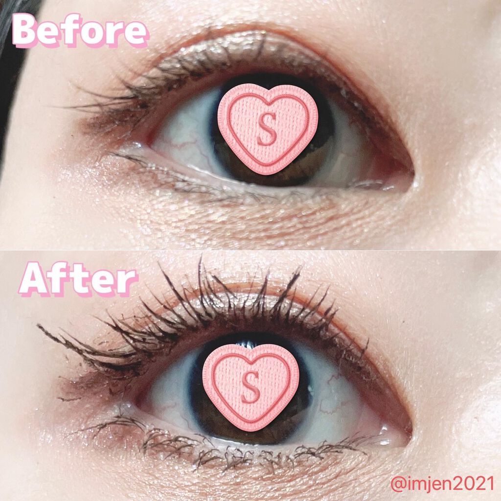 MD インスパイアロングラッシュ カーリングマスカラ/mude/マスカラを使ったクチコミ(7枚目)