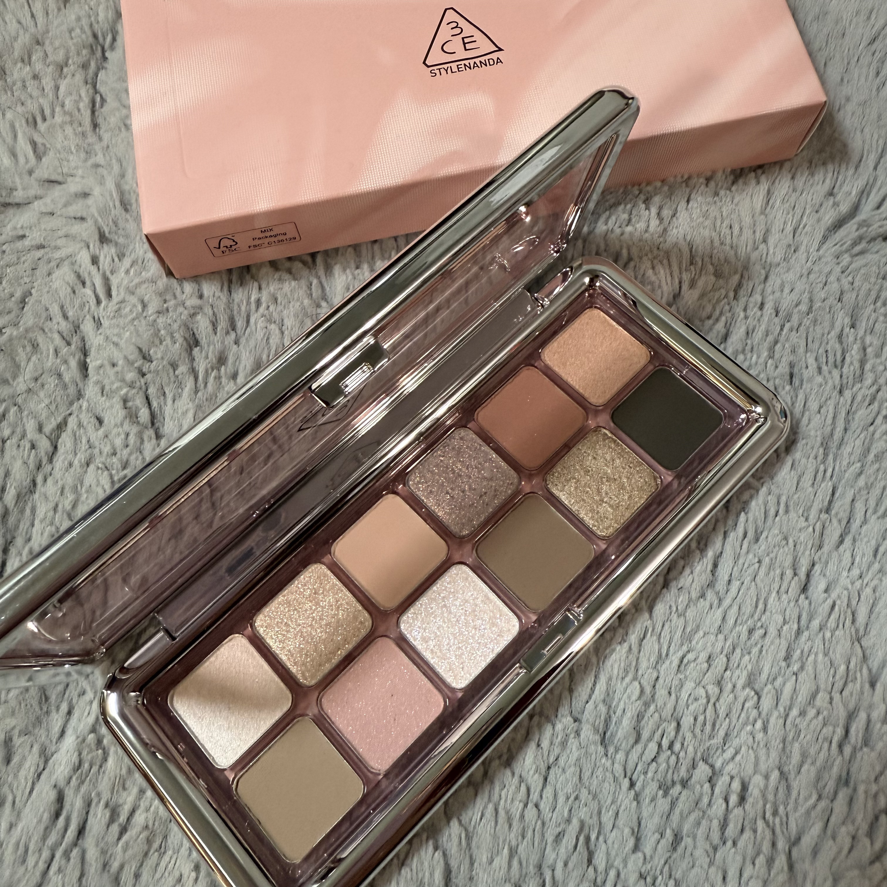 3CE ニューテイク アイシャドウパレット/3CE/アイシャドウパレットを使ったクチコミ（2枚目）