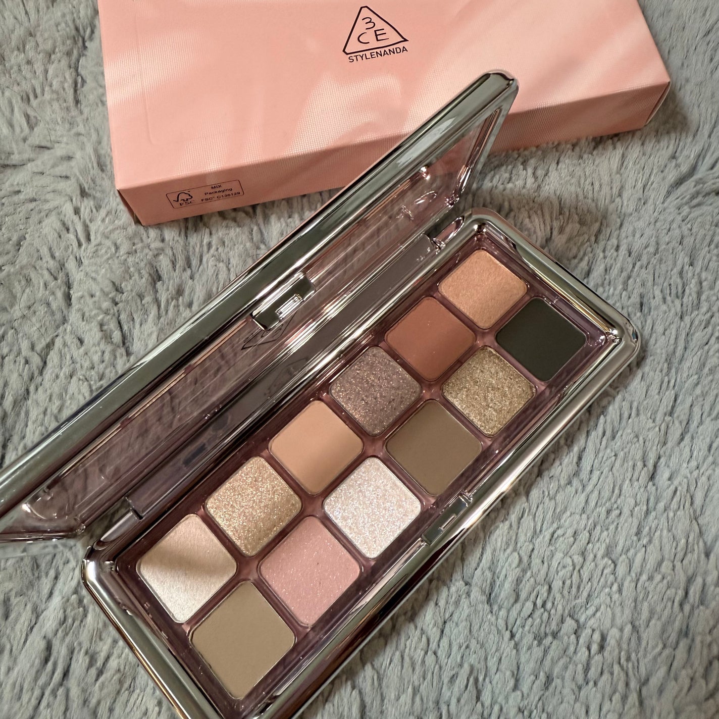 3CE ニューテイク アイシャドウパレット/3CE/アイシャドウパレットを使ったクチコミ(2枚目)