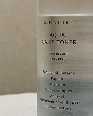 AQUA oasis toner/S.NATURE/化粧水を使ったクチコミ（6枚目）