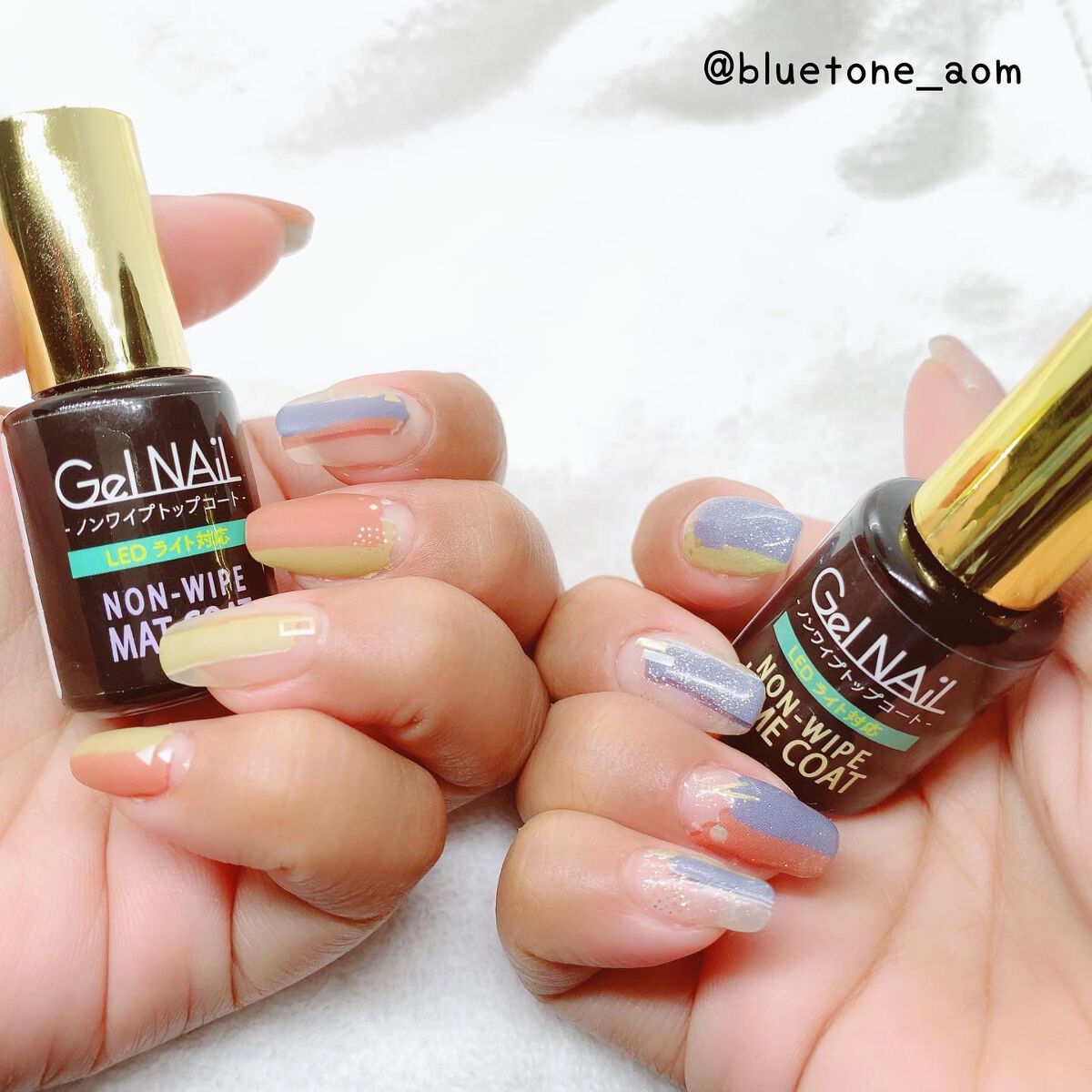 ジェルネイル（ライト対応）/セリア/ジェルネイルを使ったクチコミ（2枚目）