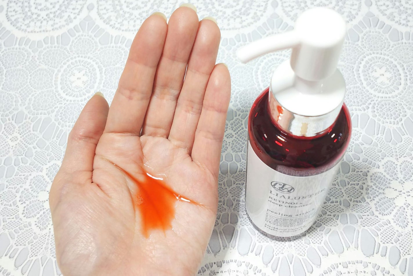 レチノールディープクレンザー/LIALUSTER/その他洗顔料を使ったクチコミ(2枚目)