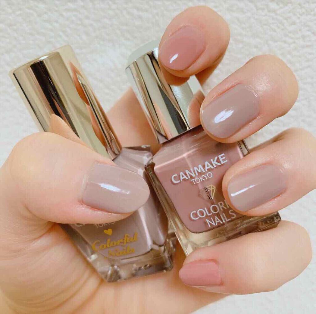 カラフルネイルズ 96 ミスティモーヴ/キャンメイク/マニキュアを使ったクチコミ（2枚目）