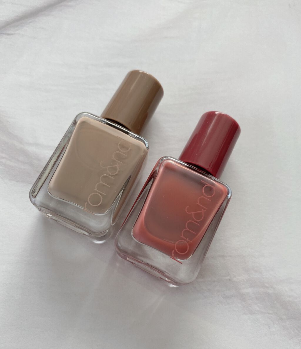 ムードペブルネイル/rom&nd/マニキュアを使ったクチコミ（1枚目）