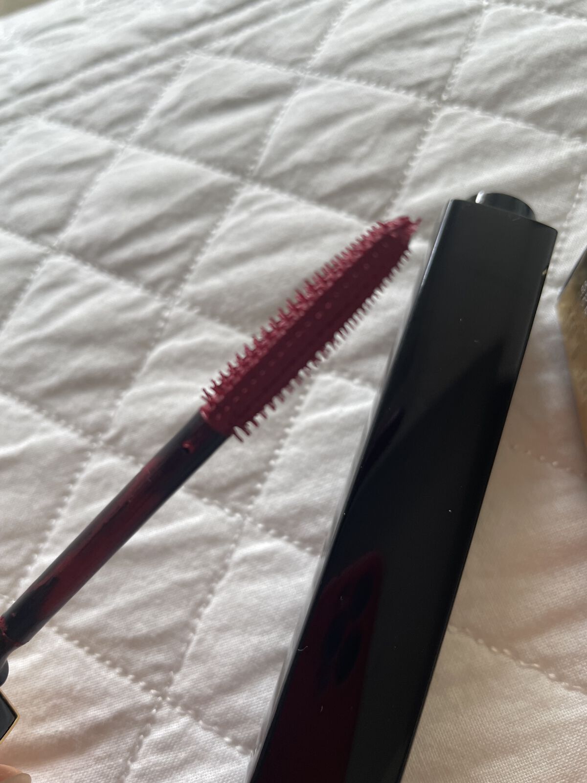 ヌワール アリュール 17 ルージュ グルナ/CHANEL/マスカラを使ったクチコミ（2枚目）