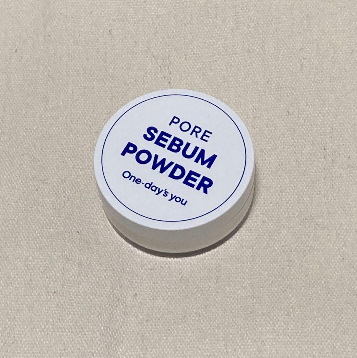 ポアセバムパウダー/One-day's you/ルースパウダーを使ったクチコミ(1枚目)