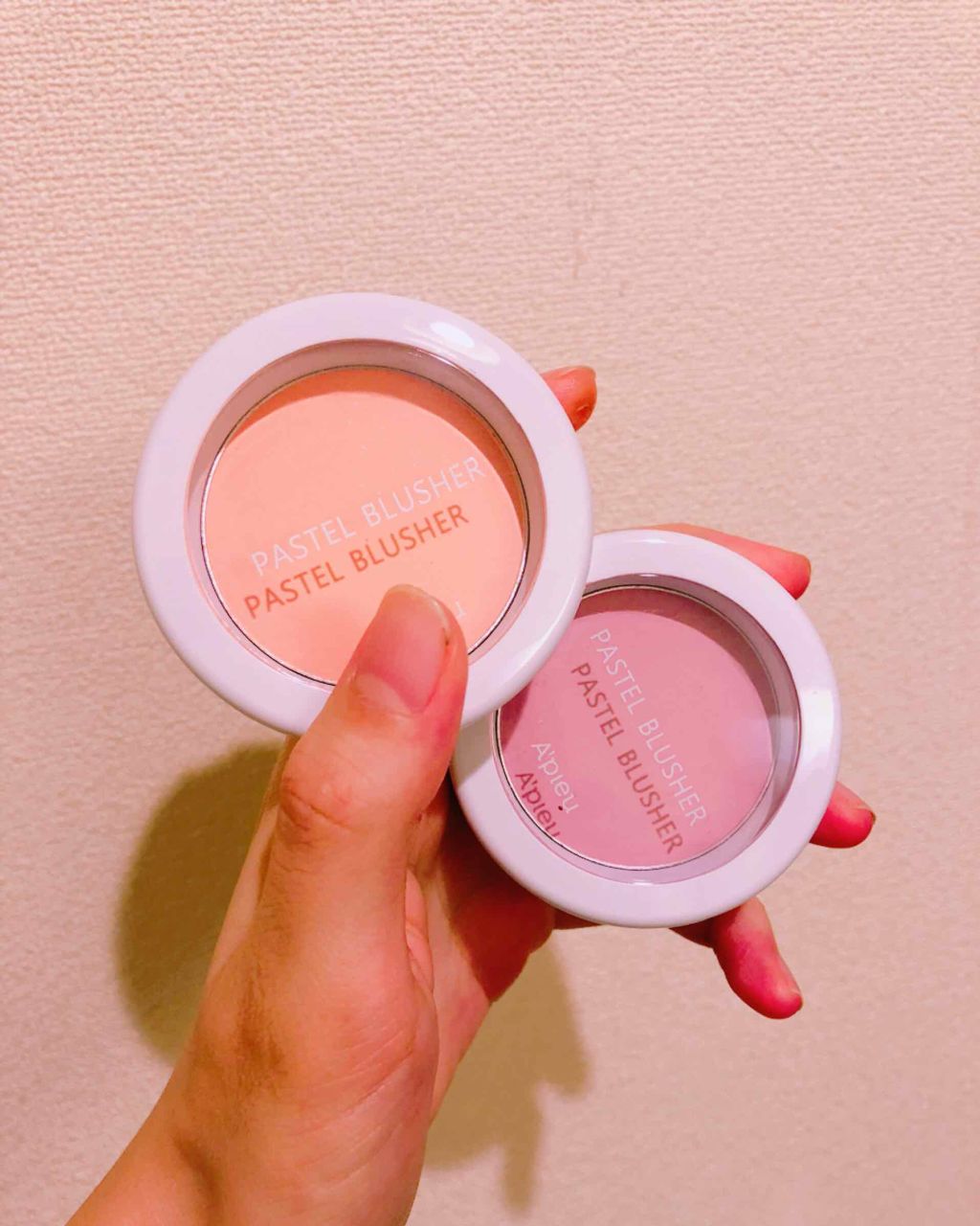 アピュー パステルブラッシャー/A’pieu/パウダーチークを使ったクチコミ(1枚目)