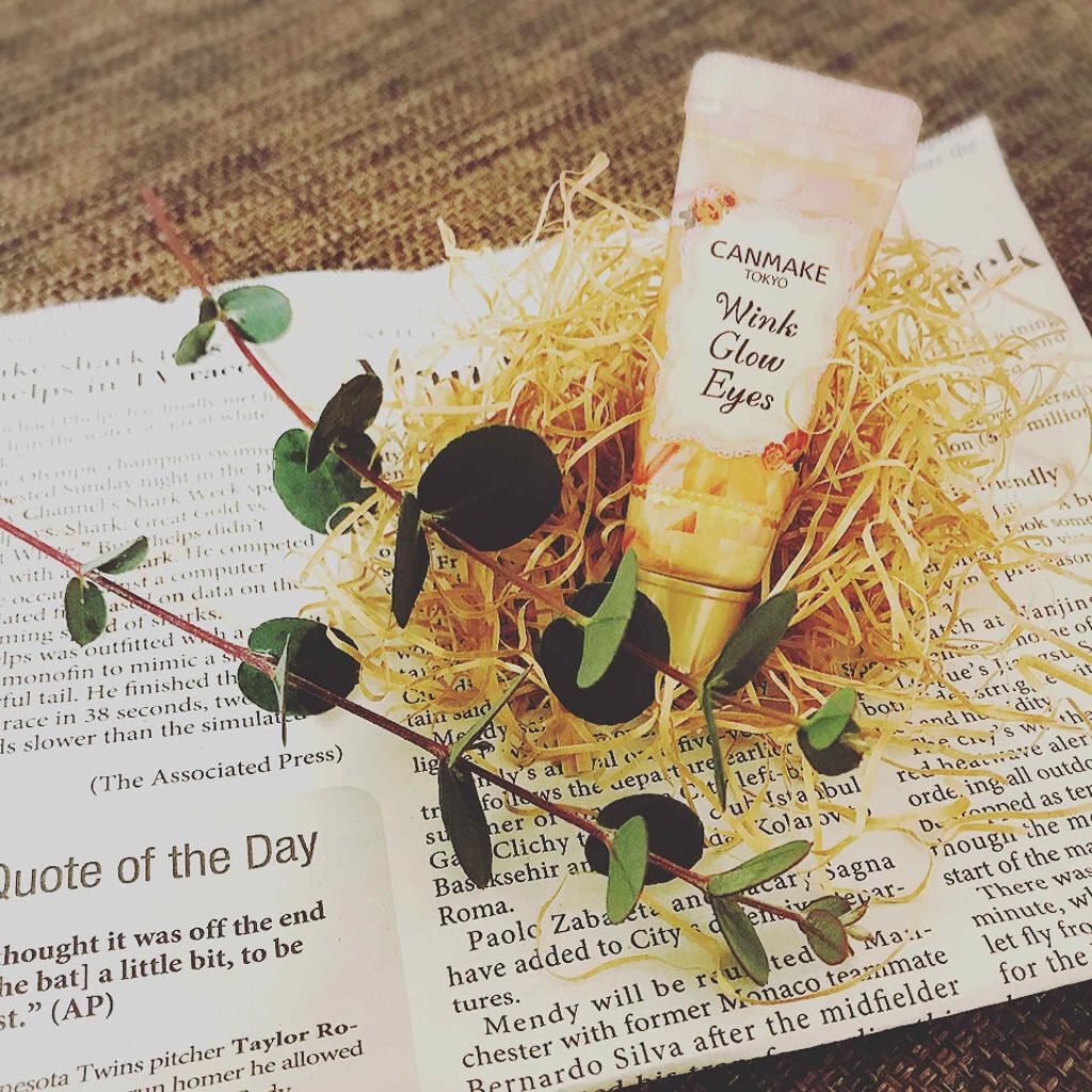 ウィンクグロウアイズ/キャンメイク/ジェル・クリームアイシャドウを使ったクチコミ(1枚目)