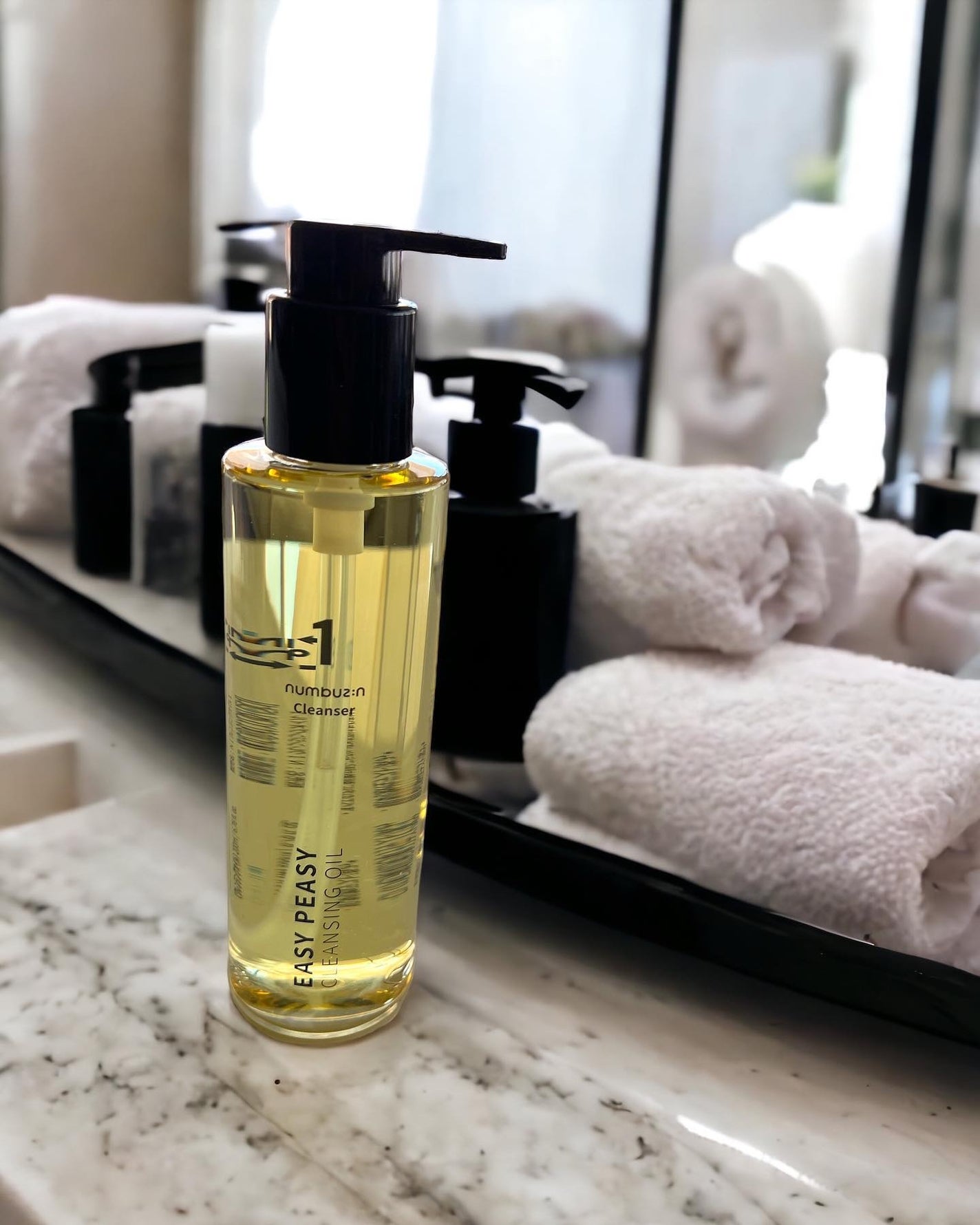 1番 さっぱりすっきりクレンジングオイル/numbuzin/オイルクレンジングを使ったクチコミ(2枚目)