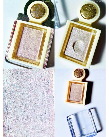 シャドーカスタマイズ (ブリリアントグリッター)/MAJOLICA MAJORCA/グリッターを使ったクチコミ(4枚目)