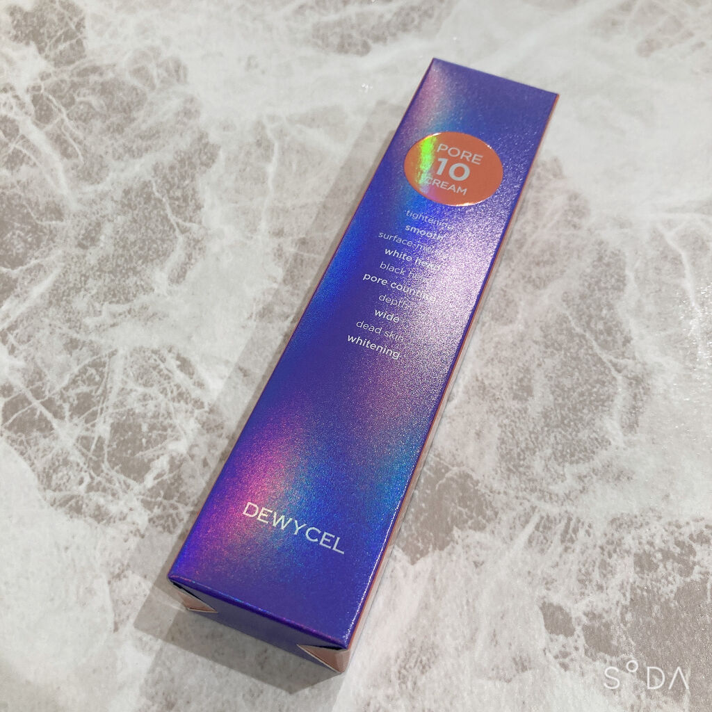 ポアーテンクリーム/DEWYCEL/化粧下地を使ったクチコミ（1枚目）