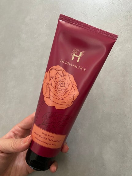 ハーバニエンス ヘアカラートリートメント/HERBANIENCE/ヘアカラーを使ったクチコミ(1枚目)