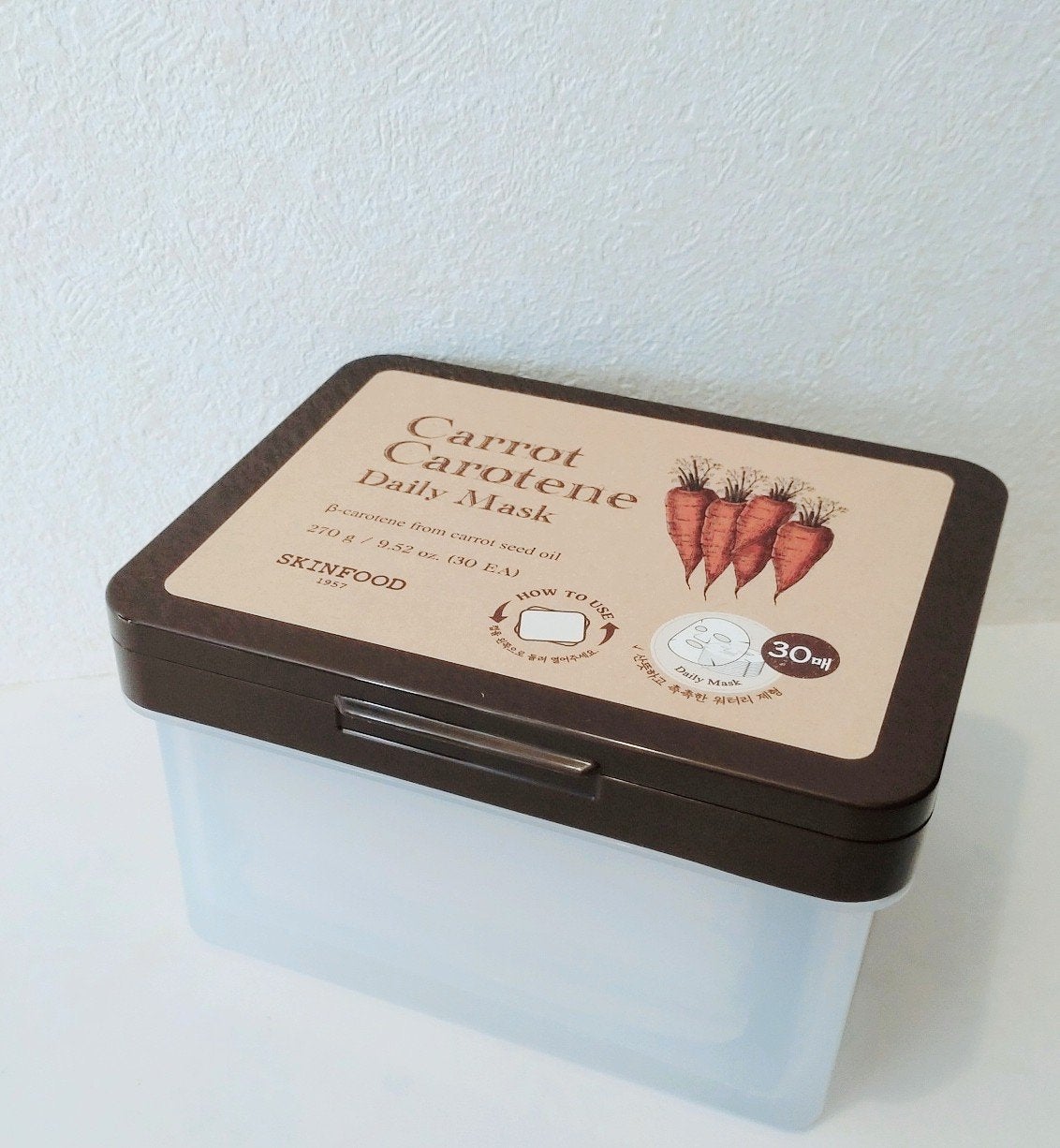 キャロットカロテン カーミングウォーターパッド/SKINFOOD/トナーパッドを使ったクチコミ(5枚目)