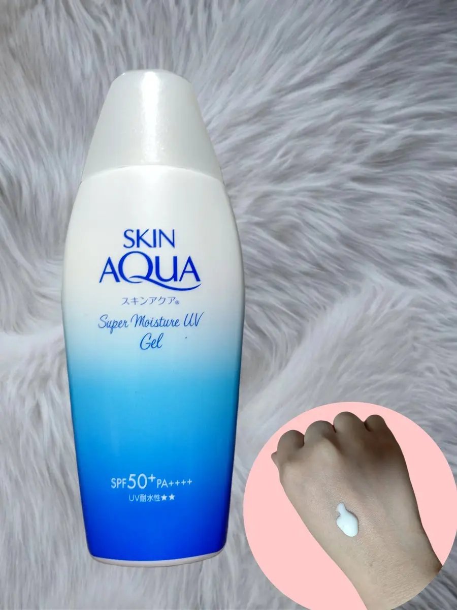 スキンアクア スーパーモイスチャージェル/スキンアクア/日焼け止めジェルを使ったクチコミ（2枚目）