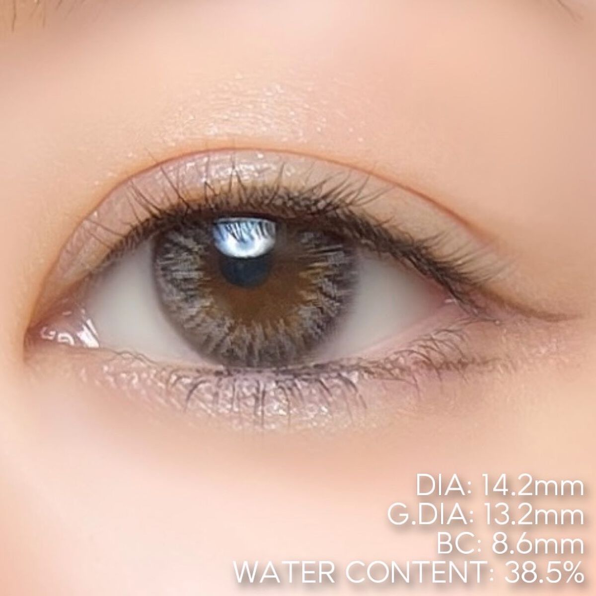 Rluuchy Oneday/Torico Eye./カラーコンタクトレンズを使ったクチコミ(8枚目)