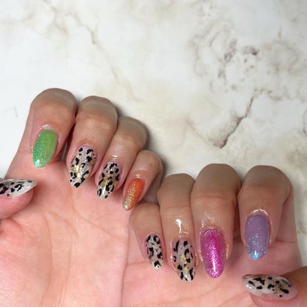 cst on LIPS 「#大人カラフル#サマーネイル#夏ネイル#大人夏ネイル#ネイル好..」(1枚目)