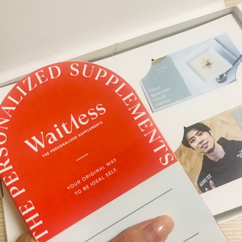 Waitlessパーソナライズサプリ/Sparty/ボディサプリメントを使ったクチコミ(3枚目)