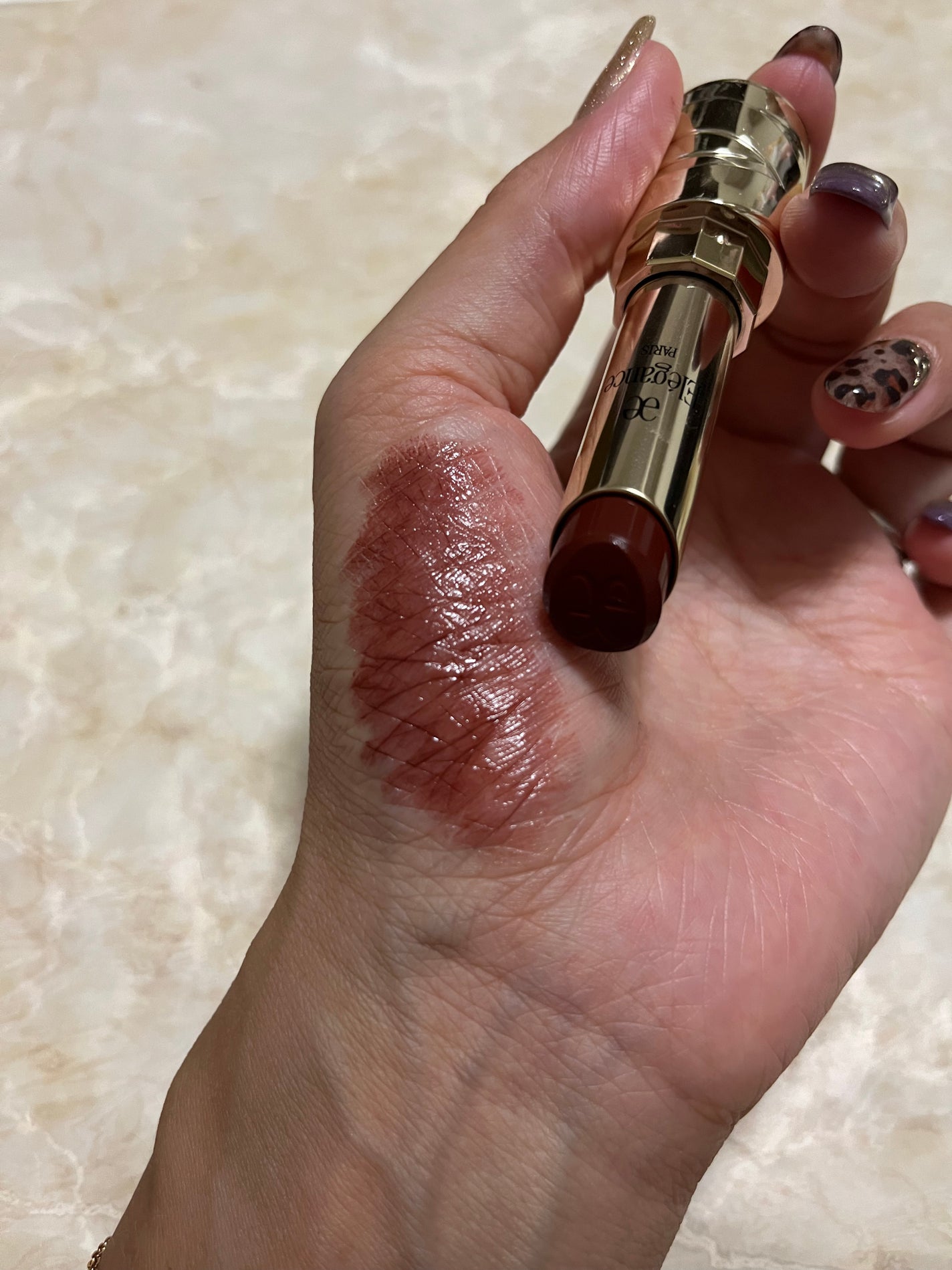 ルージュ クラジュール/Elégance/口紅を使ったクチコミ(4枚目)