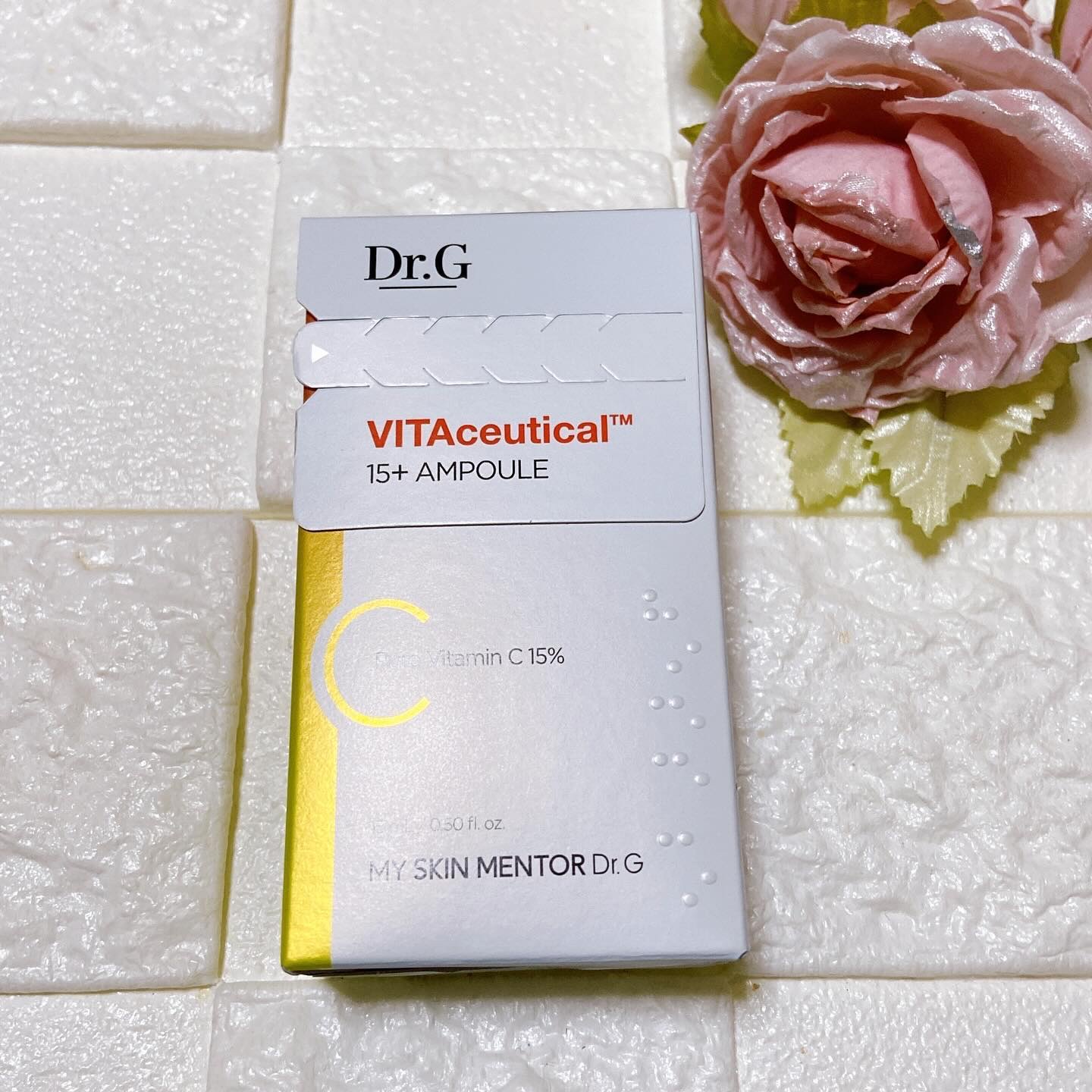 ビタシューティカル15＋プラスアンプル/Dr.G/美容液を使ったクチコミ（2枚目）