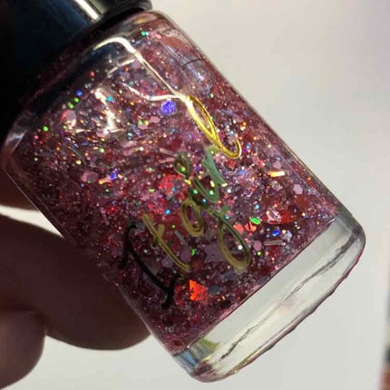 ITGグリッターネイル/DAISO/マニキュアを使ったクチコミ(3枚目)