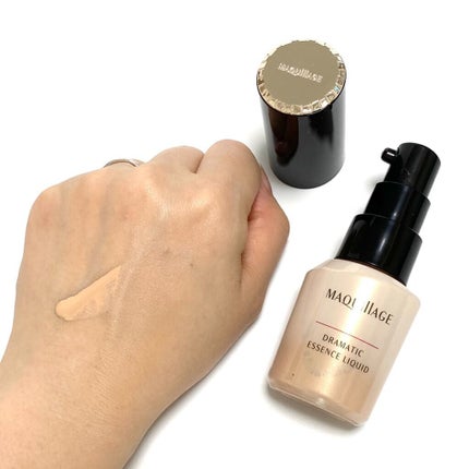 ドラマティックエッセンスリキッド/マキアージュ/リキッドファンデーションを使ったクチコミ(5枚目)