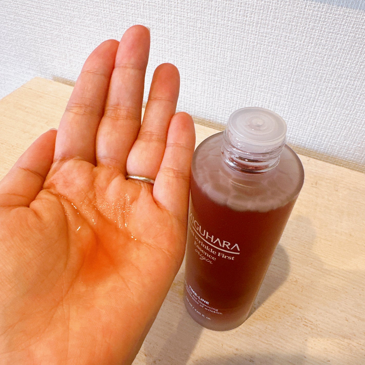 アンチリンクルファーストエッセンスオリジン/MIGUHARA/化粧水を使ったクチコミ(3枚目)