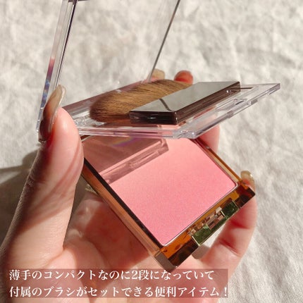 オーラティック ブラッシュ/excel/パウダーチークを使ったクチコミ(2枚目)