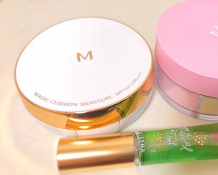 M クッション ファンデーション(モイスチャー)/MISSHA/クッションファンデーションを使ったクチコミ(1枚目)