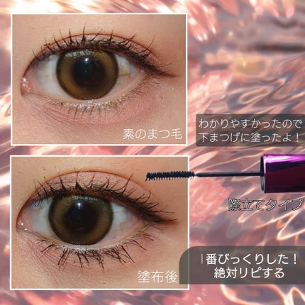 「塗るつけまつげ」ロングタイプ/デジャヴュ/マスカラを使ったクチコミ(4枚目)