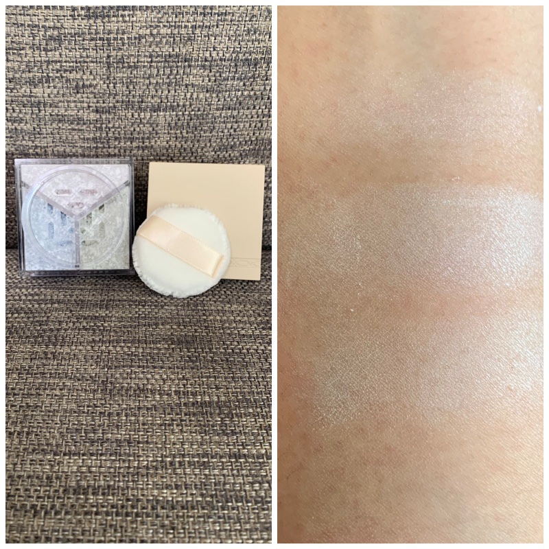 トリニタス グロウ パウダー/Visée/ルースパウダーを使ったクチコミ（3枚目）