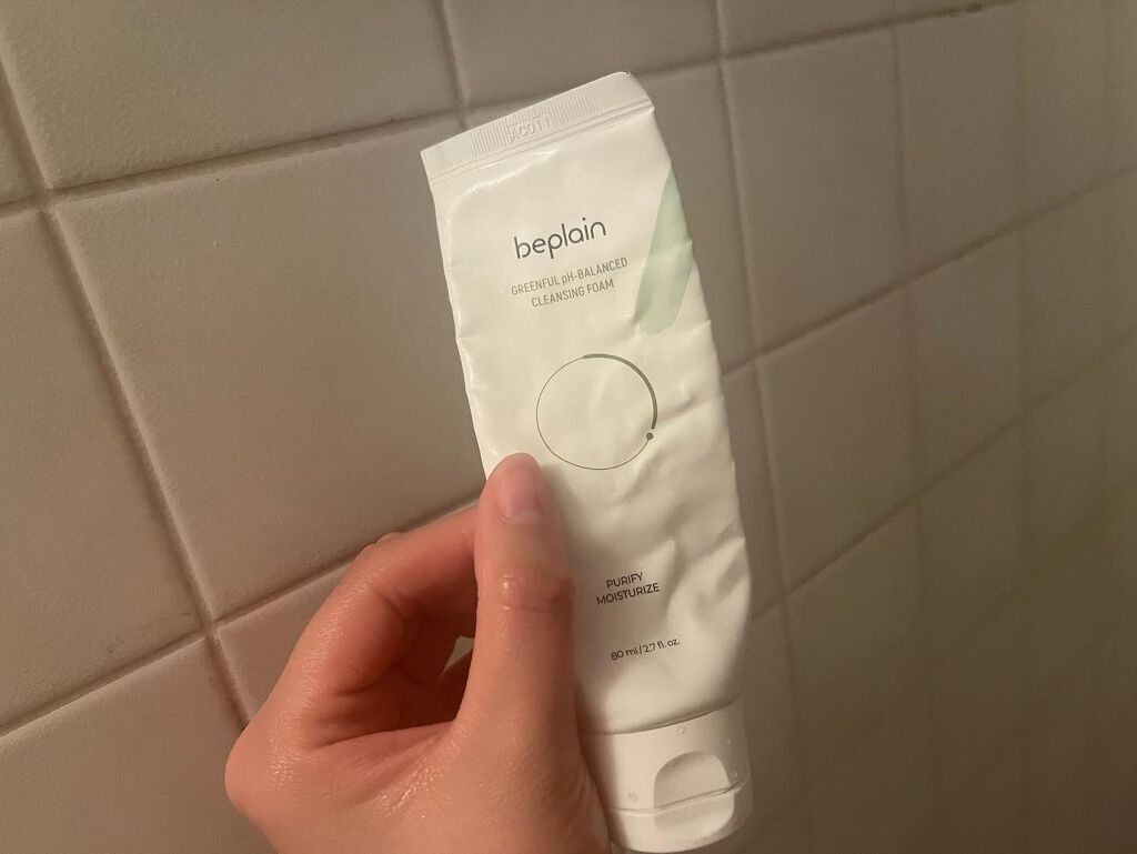 緑豆弱酸性クレンジング/beplain/クレンジングクリームを使ったクチコミ(2枚目)