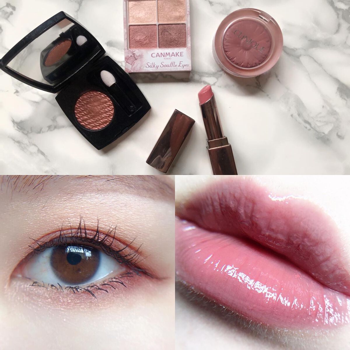 あゆみ on LIPS 「・\#todaysmake/・アイシャドウ☑@canmaket..」(1枚目)