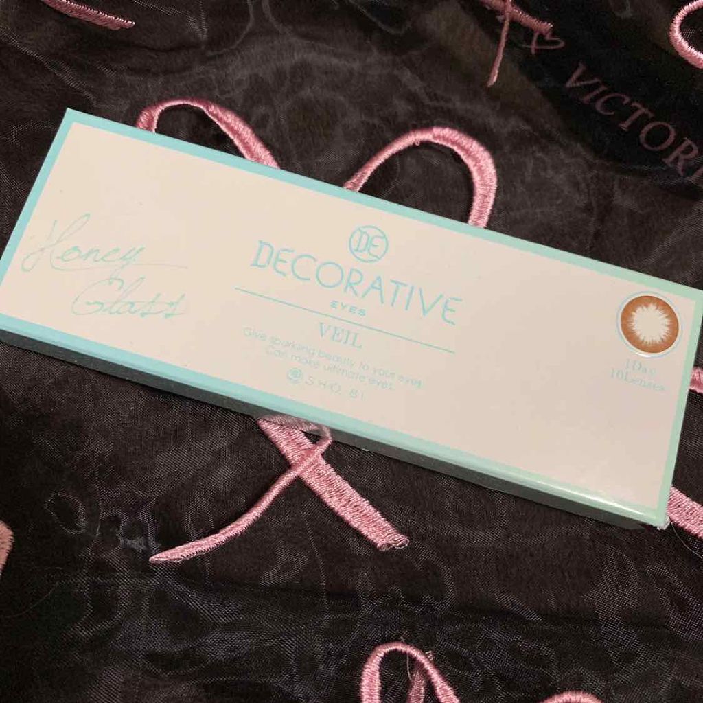 デコラティブアイズ ヴェール/Decorative Eyes/カラーコンタクトレンズを使ったクチコミ(1枚目)