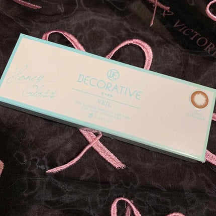 デコラティブアイズ ヴェール/Decorative Eyes/カラーコンタクトレンズを使ったクチコミ(1枚目)