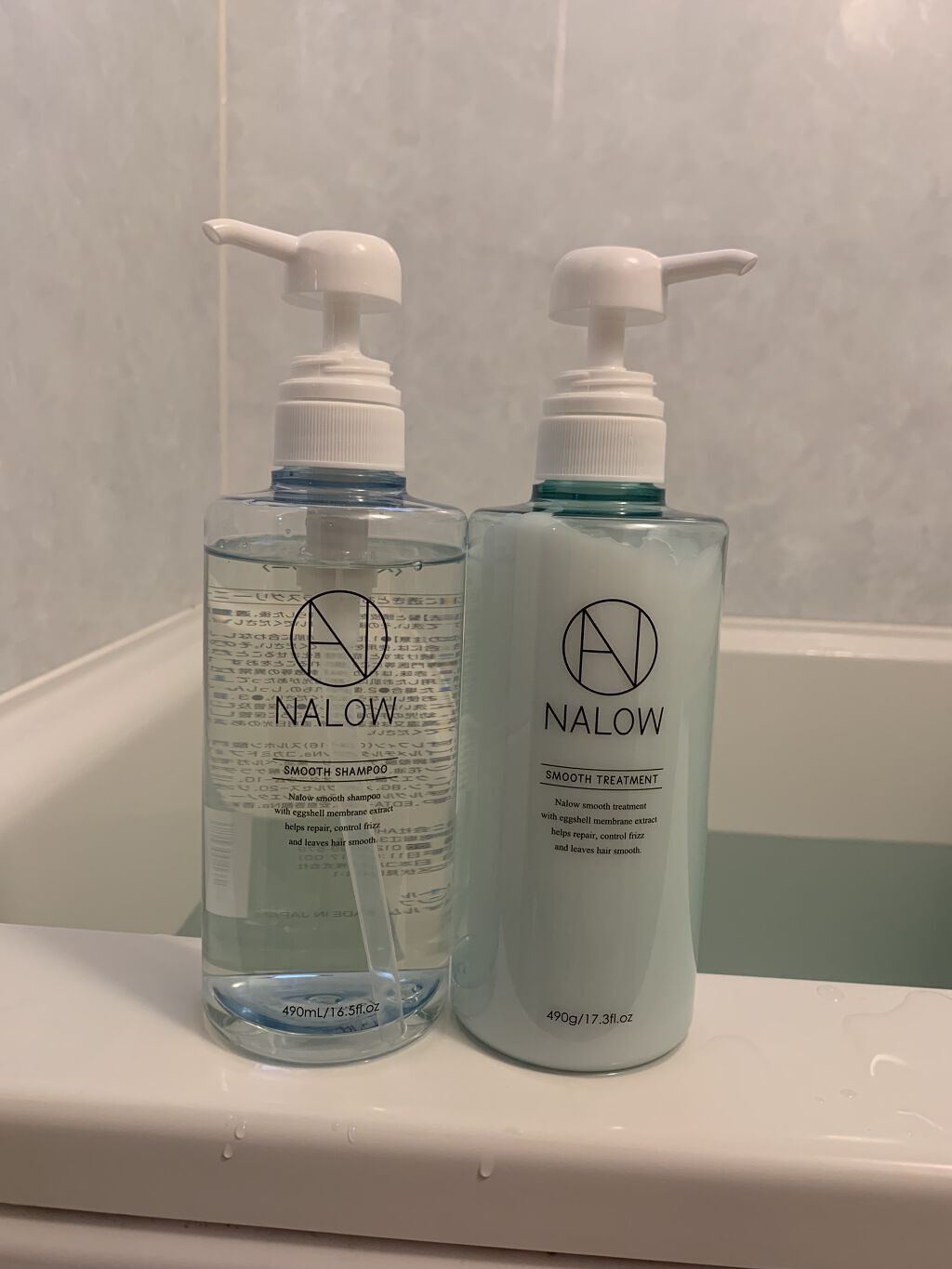 スムースシャンプー／トリートメント/NALOW/市販シャンプーを使ったクチコミ（1枚目）