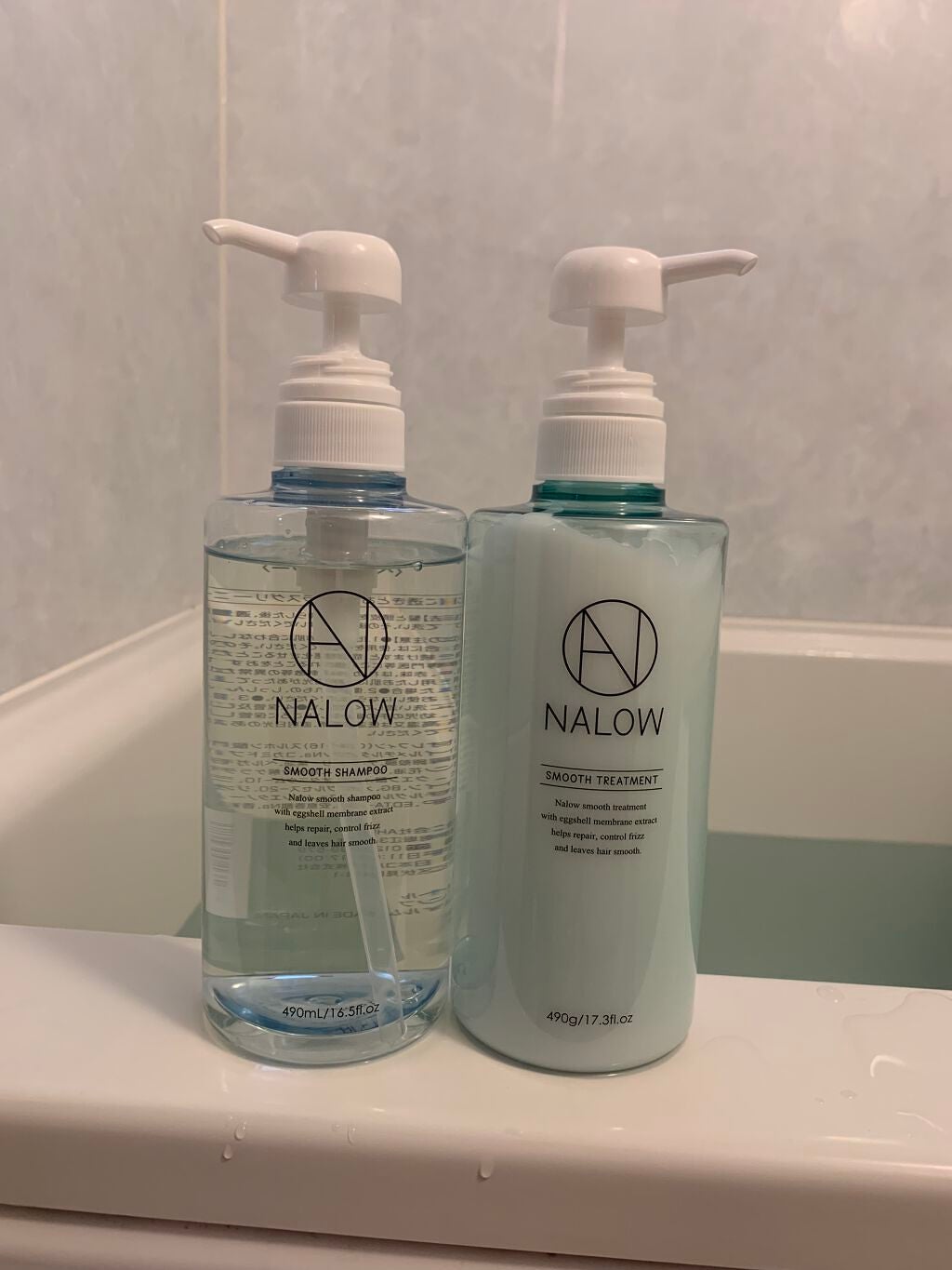 スムースシャンプー/トリートメント/NALOW/市販シャンプーを使ったクチコミ(1枚目)