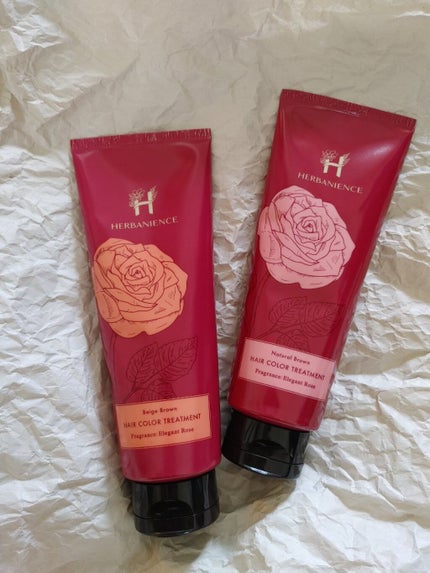 ハーバニエンス ヘアカラートリートメント ヘアカラートリートメント(ナチュラルブラウン)/HERBANIENCE/ヘアカラーを使ったクチコミ(1枚目)