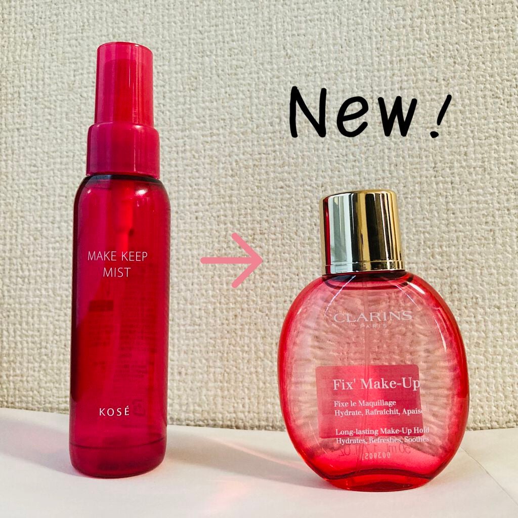 フィックス メイクアップ/CLARINS/ミスト状化粧水を使ったクチコミ(4枚目)