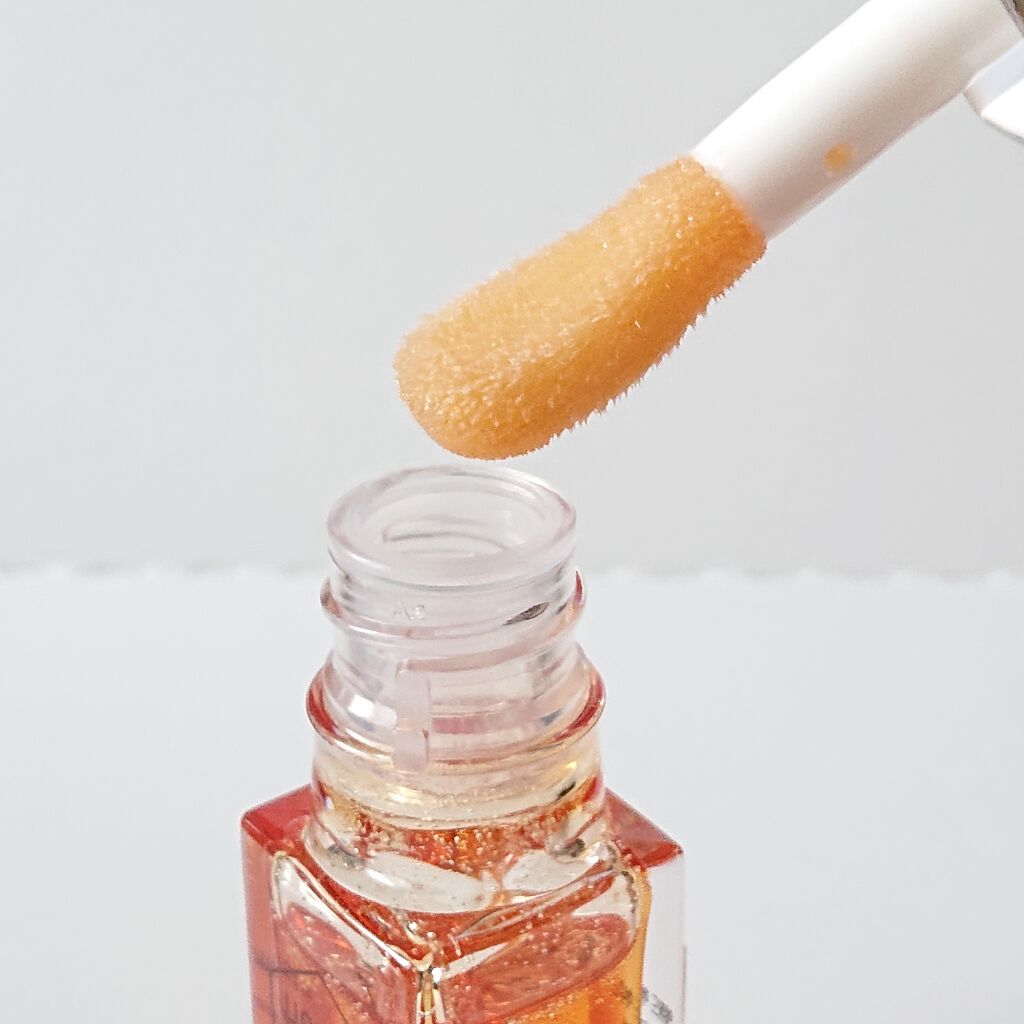 Hセラ トリートメント リップオイル/ETUDE/リップグロスを使ったクチコミ(3枚目)