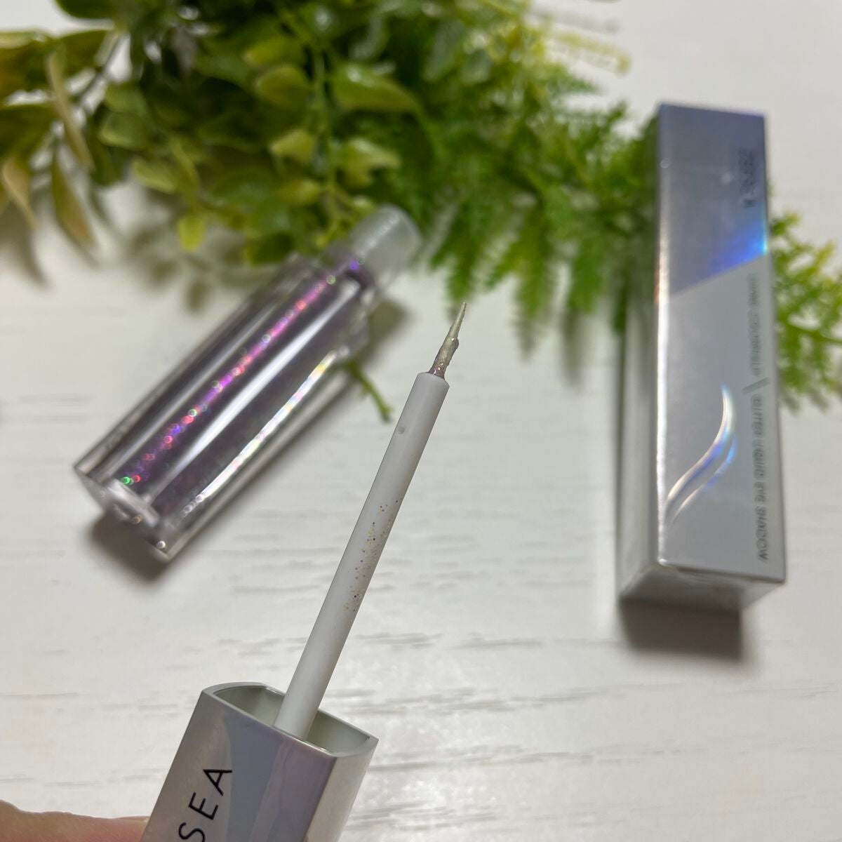 ダイヤモンドシリーズ 星空リキッドアイシャドウ/ZEESEA/リキッドアイシャドウを使ったクチコミ(2枚目)